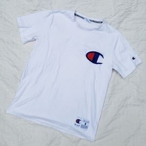 Champion White Graphic T-Shirt